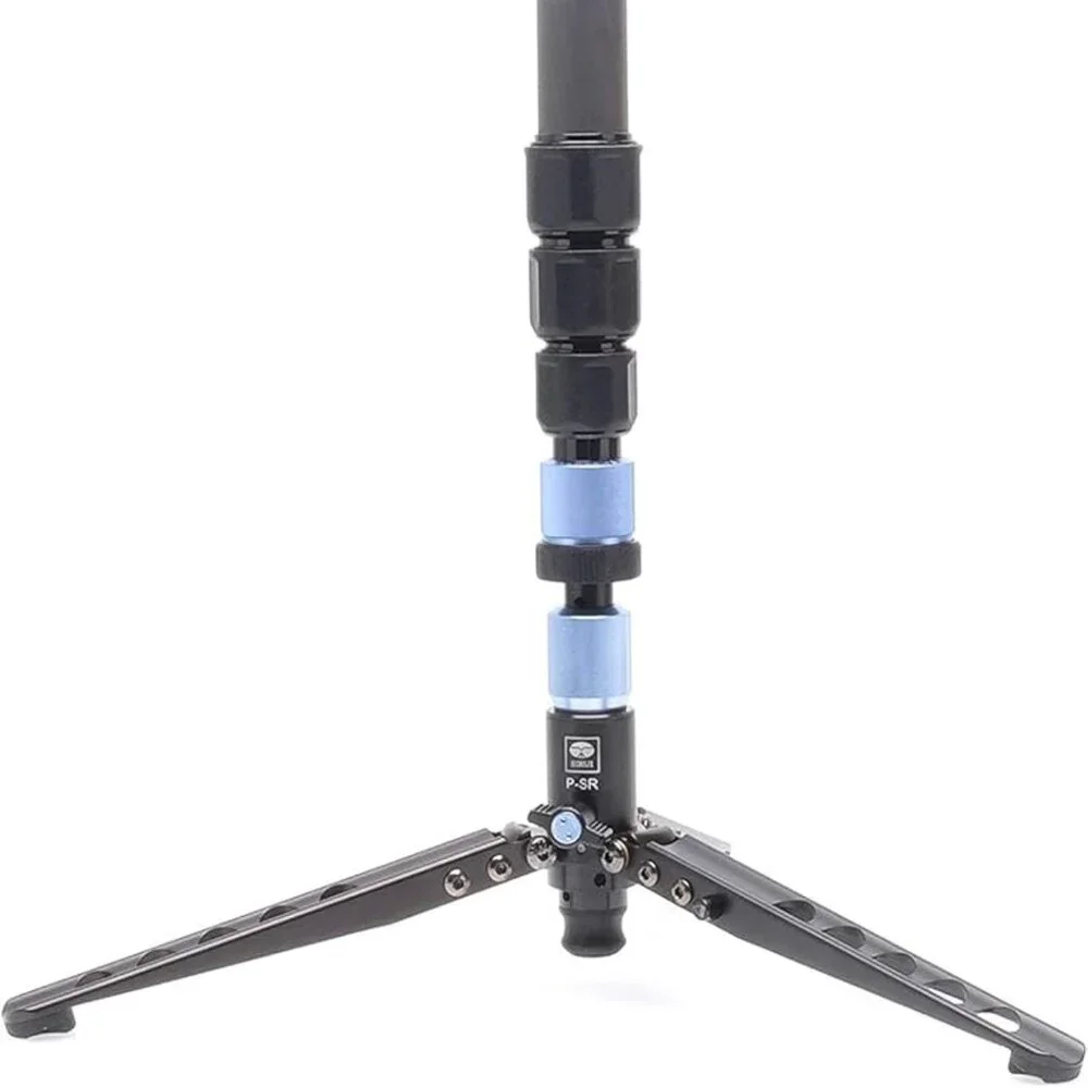 SIRUI MONOPOD P-424SR CARBON FIBER PHOTO VIDEO STAND PLUS INDURO TH4 TRIPOD HEAD
